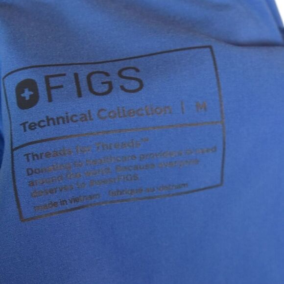 FIGS Technical Collection Men’s M Blue Jogger Scrub Pants Medical Tansen - Picture 9 of 10